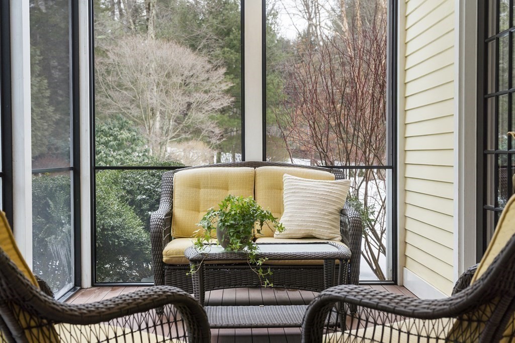 61 Garfield Road Concord, MA 01742 - Photo 27 of 33 a balcony view with a outdoor seating space