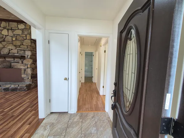 a view of a entryway door of the house
