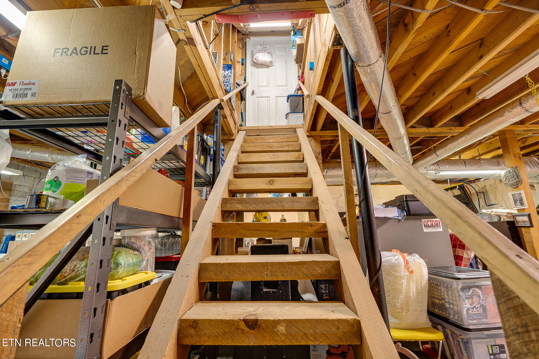 150 Bill Hamby Road Lancing, TN 37770 - Photo 35 of 54 Thick wood stairs are solid!