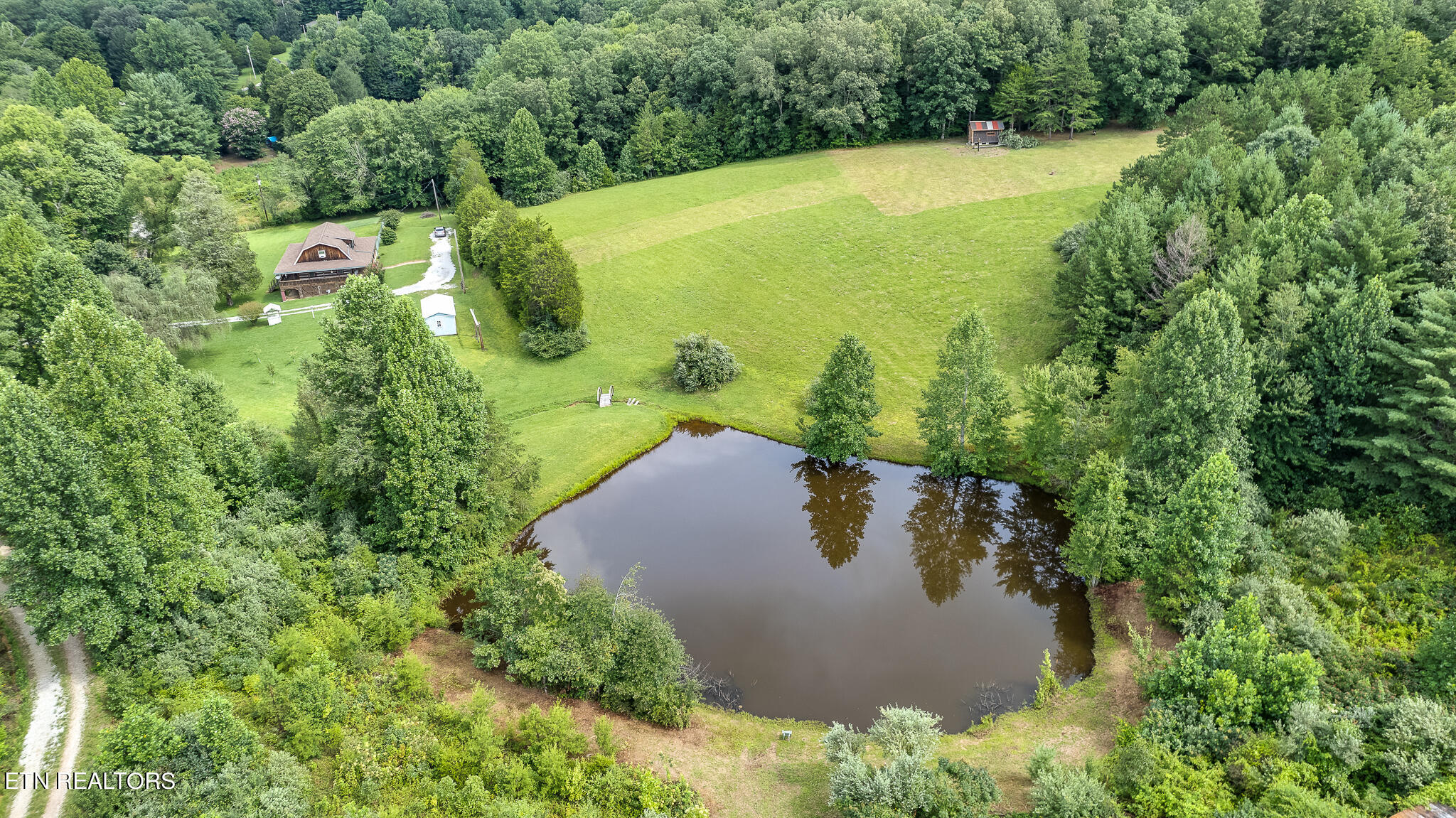 150 Bill Hamby Road Lancing, TN 37770 - Photo 4 of 54 Spring fed pond