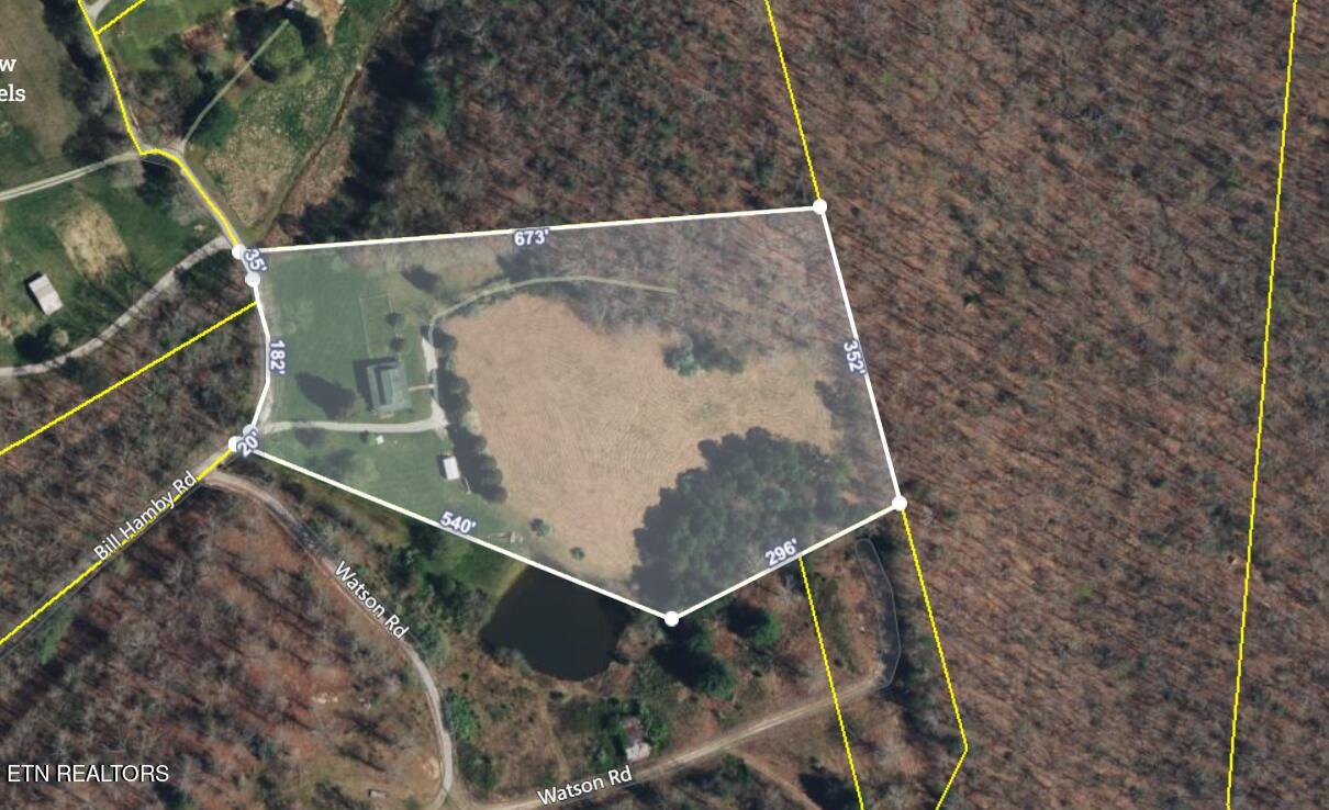150 Bill Hamby Road Lancing, TN 37770 - Photo 52 of 54 Approx. Property lines