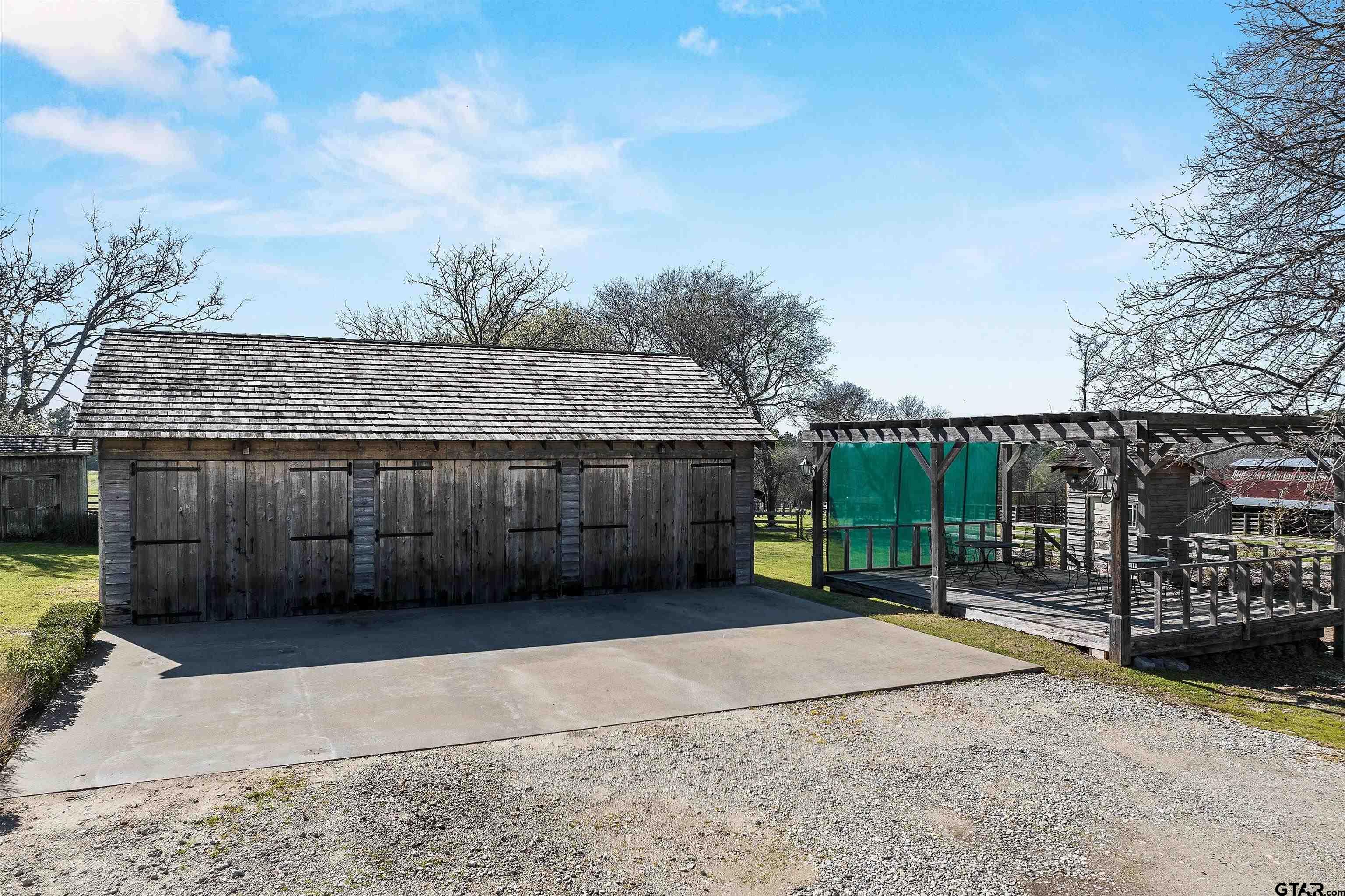 11992 County Road 4233 Cushing, TX 75760 - Photo 42 of 48 a view of a backyard