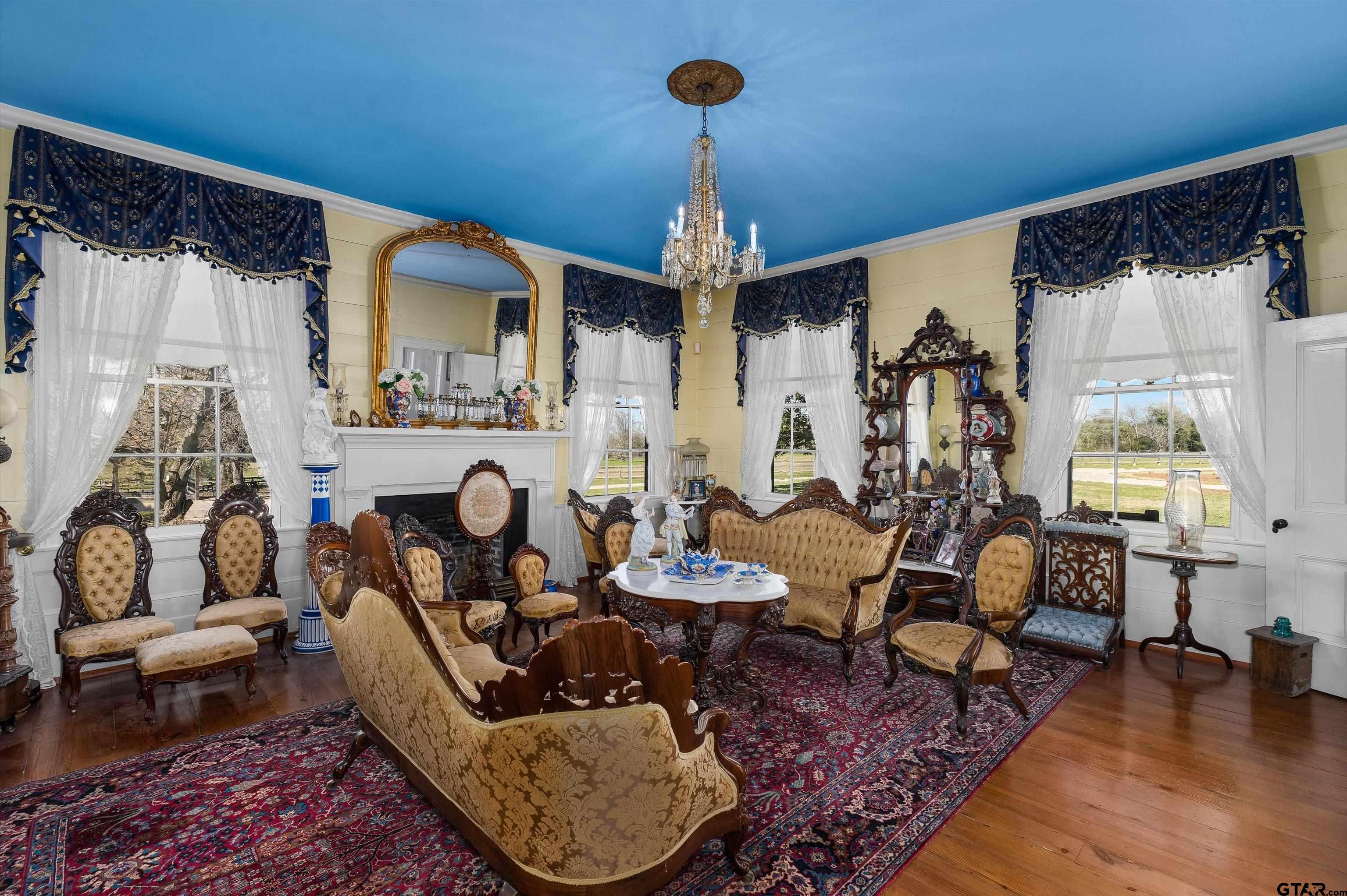 11992 County Road 4233 Cushing, TX 75760 - Photo 7 of 48 a living room with furniture and a large window