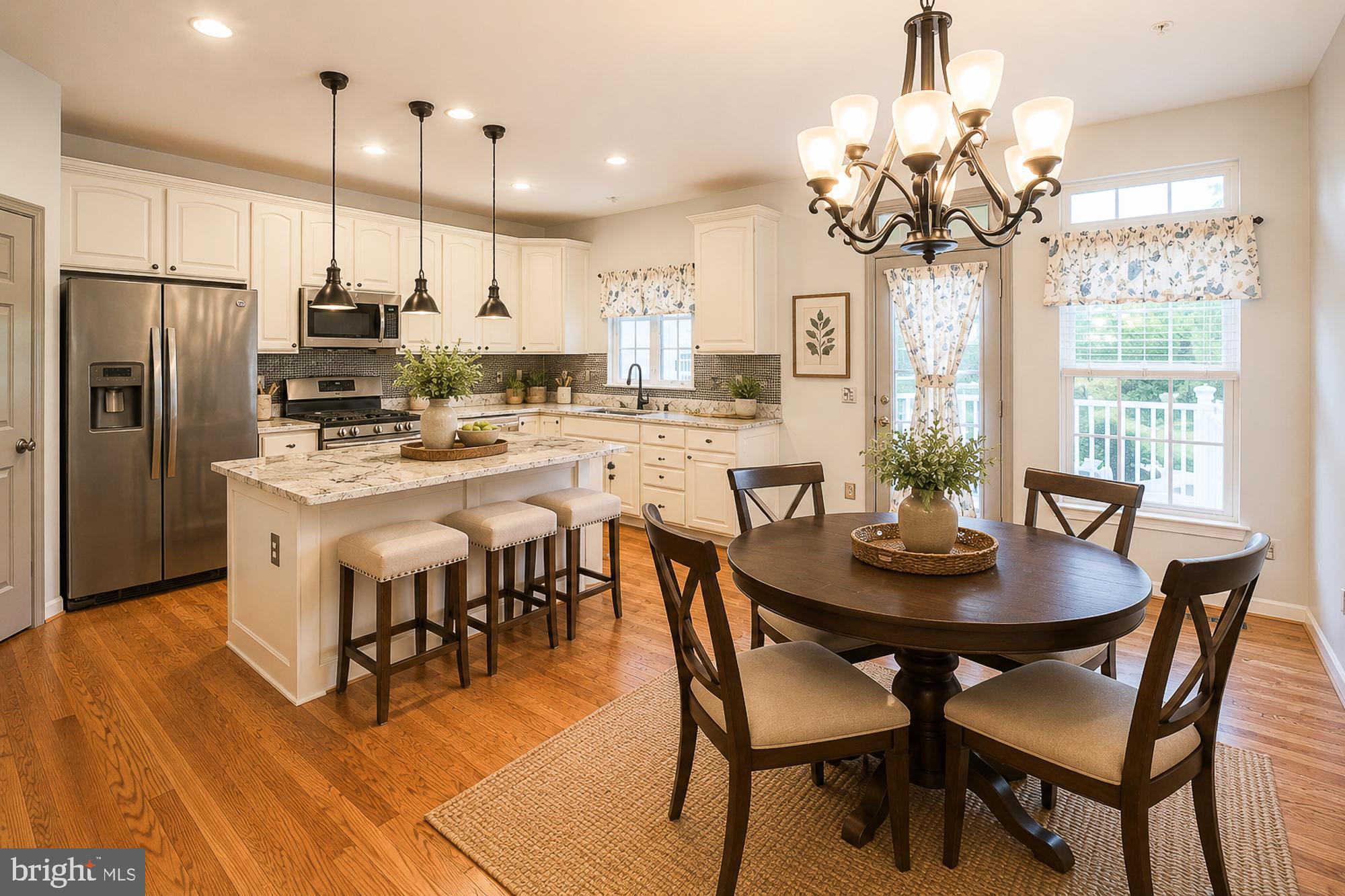 9300 Summit View Way Perry Hall, MD 21128 - Photo 10 of 42 Virtually Staged Kitchen