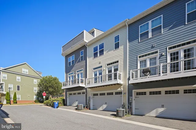 a front view of a building