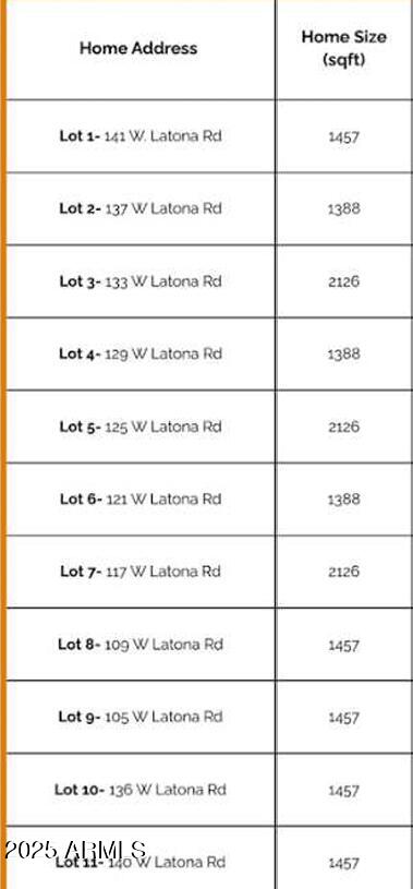 137 West Latona Road Phoenix, AZ 85041 - Photo 11 of 13 Home address and sizes
