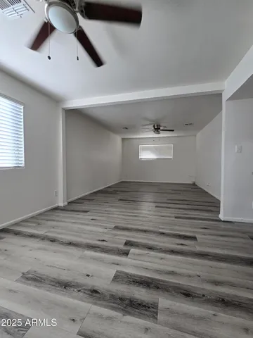 wooden floor in a room