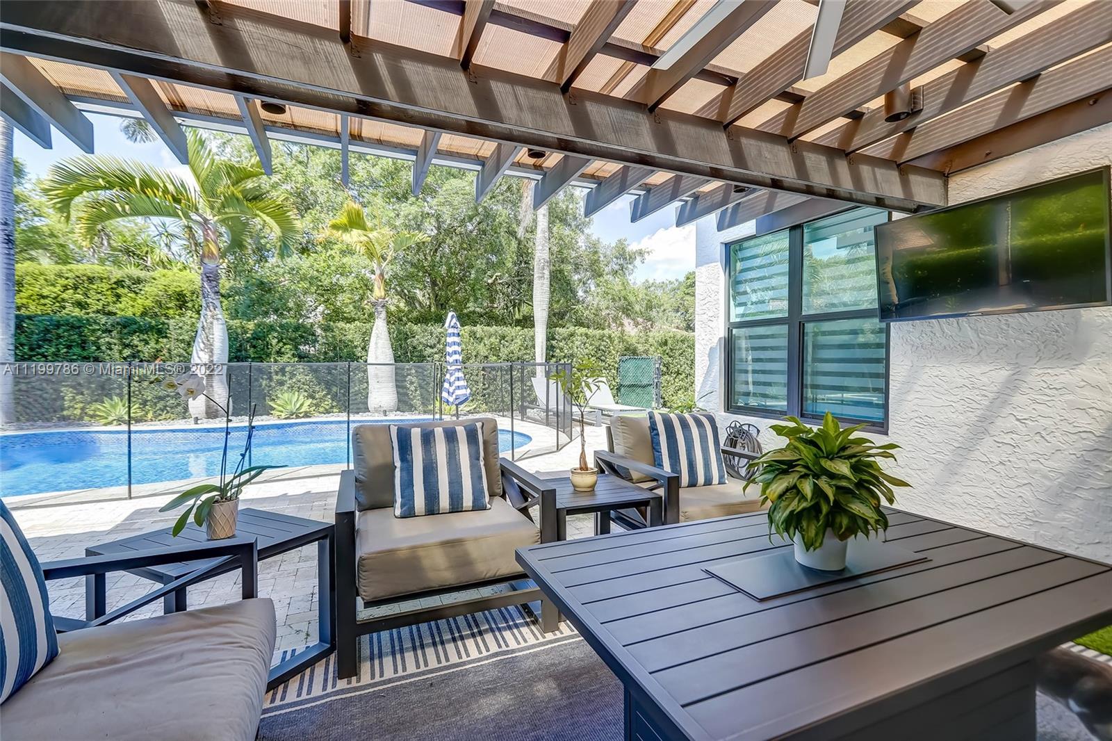 9901 North Abiaca Circle Davie, FL 33328 - Photo 21 of 46 a outdoor living space with furniture
