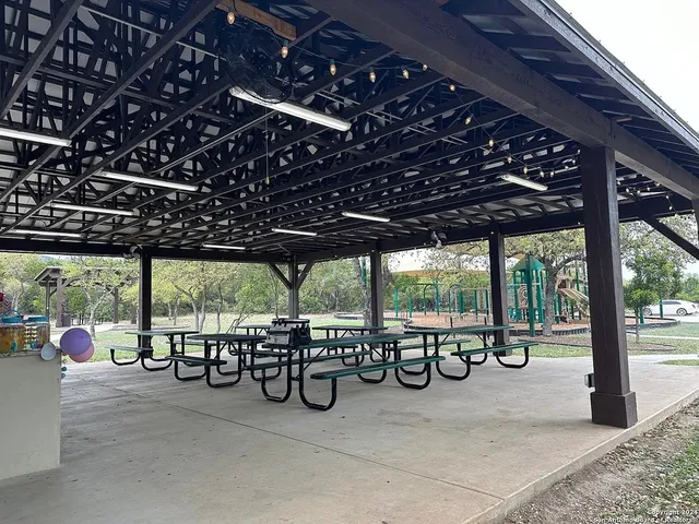 a view of outdoor space with seating