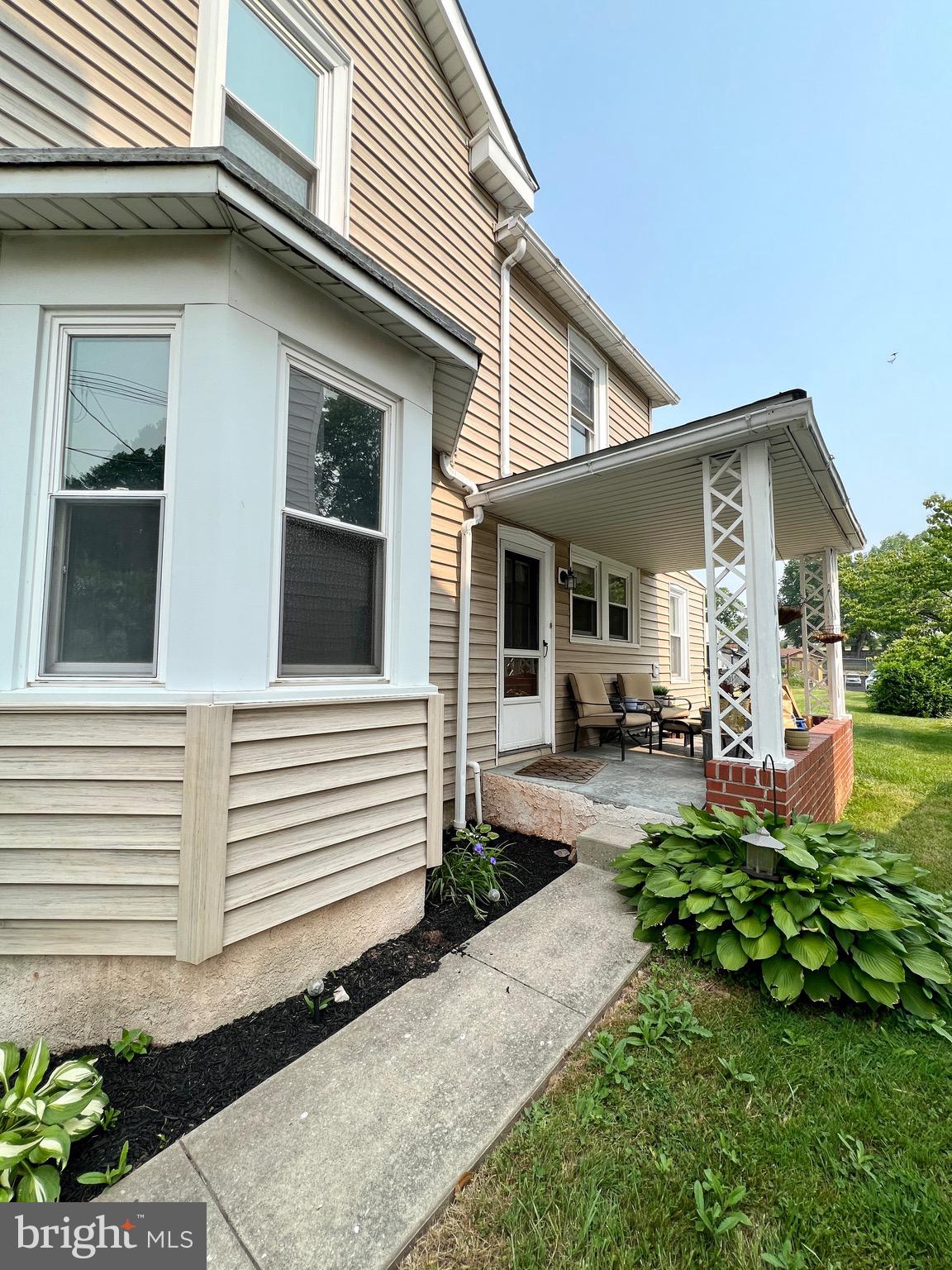 337 Bridge Street Spring City, PA 19475 - Photo 4 of 15 Side Entrance with covered porch