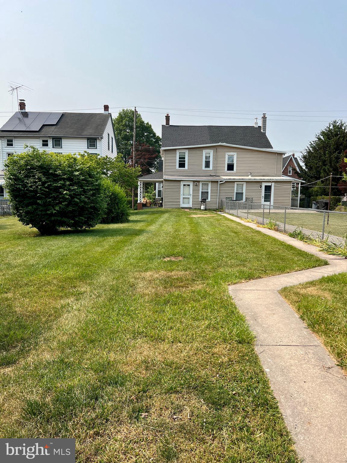 337 Bridge Street Spring City, PA 19475 - Photo 5 of 15 Back yard with 2 off street parking space
