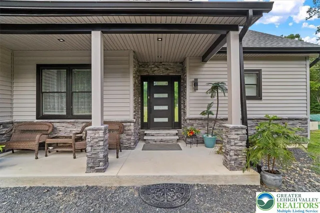 a view of outdoor space with porch