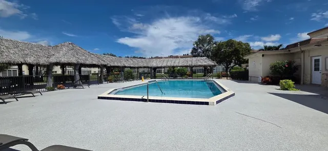 a view of a hallway with a couch