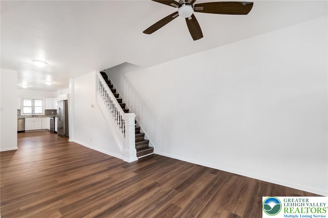 909 South Hall Street Allentown, PA 18103 - Photo 9 of 36 a view of a hallway with wooden floor