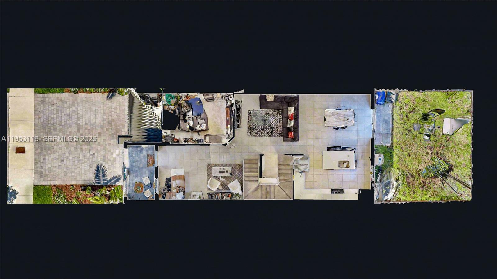 16233 Southwest 290th Terrace Homestead, FL 33033 - Photo 30 of 43 a black and white photo of a living room