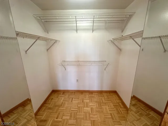 a view of a room with empty racks