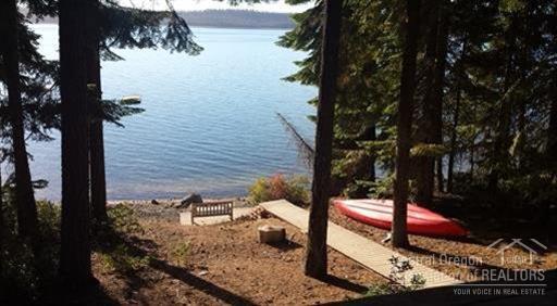 23650 Crescent Lake Road Crescent Lake, OR 97733 - Photo 2 of 8 Dock is tethered out - for the winter ti