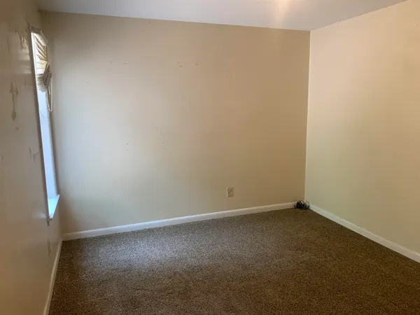 an empty room with a empty space