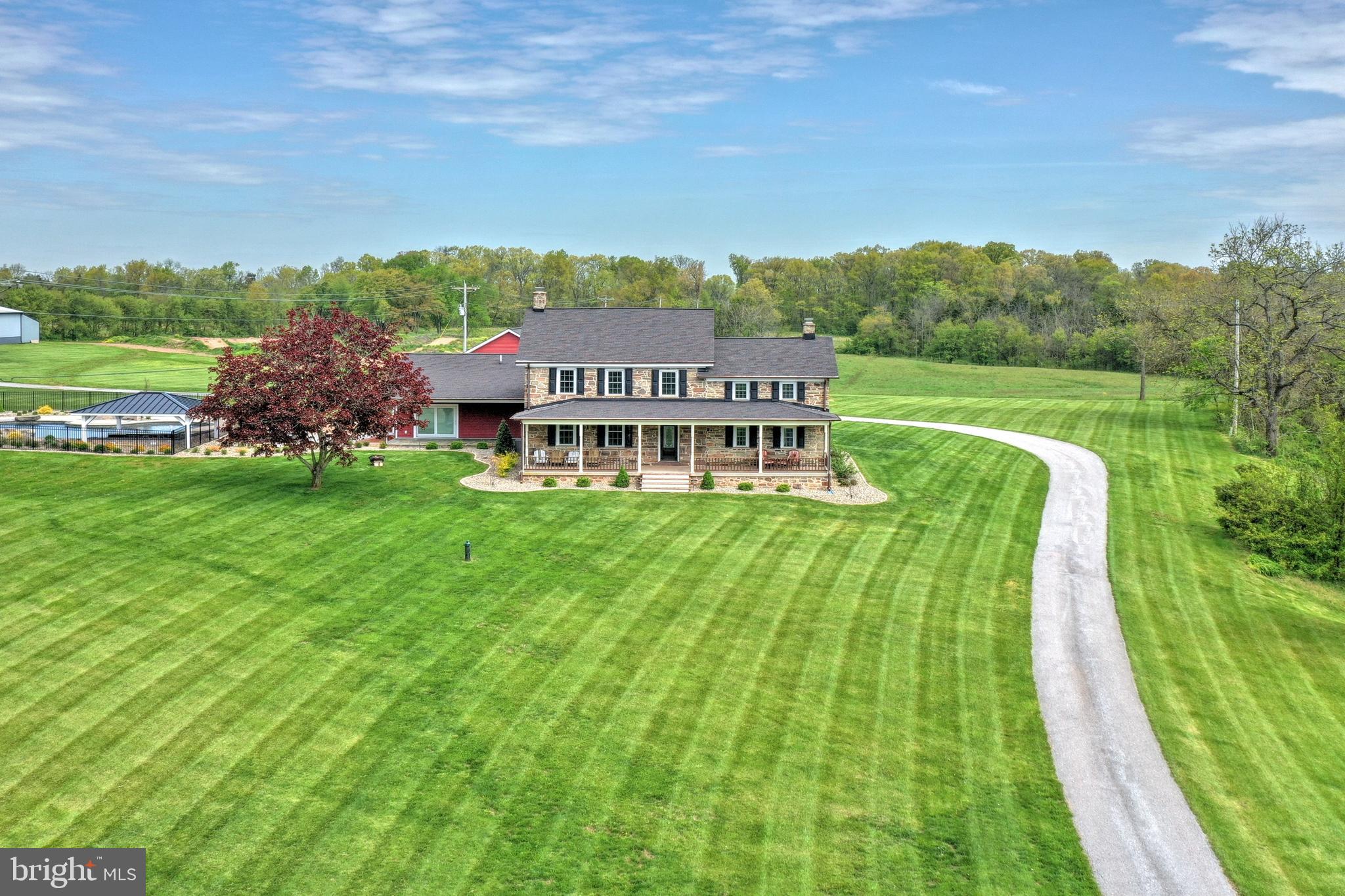 270 Cedar Ridge Road New Oxford, PA 17350 - Photo 87 of 129 a view of a house with a big yard