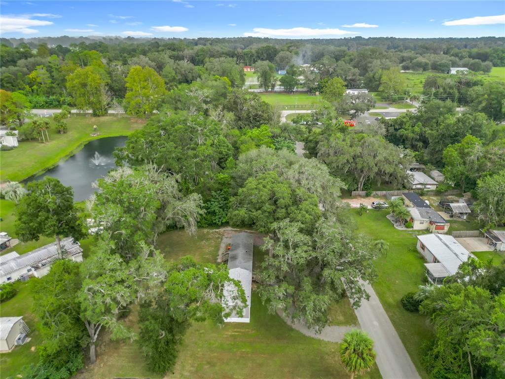 2815 Southwest 89th Place Ocala, FL 34476 - Photo 29 of 36 a view of a lush green forest with trees and houses
