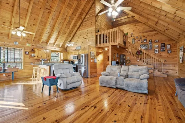 a fireplace with a clock on top of it
