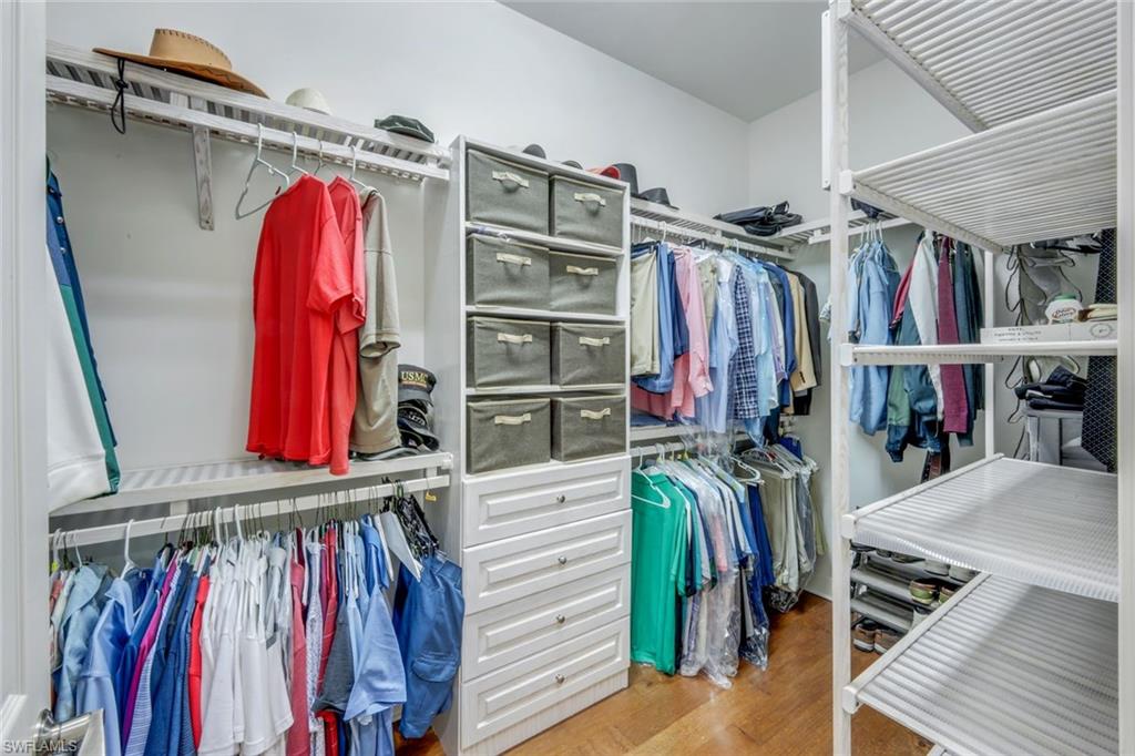 9282 Quarry Drive Naples, FL 34120 - Photo 17 of 50 a view of a walk in closet