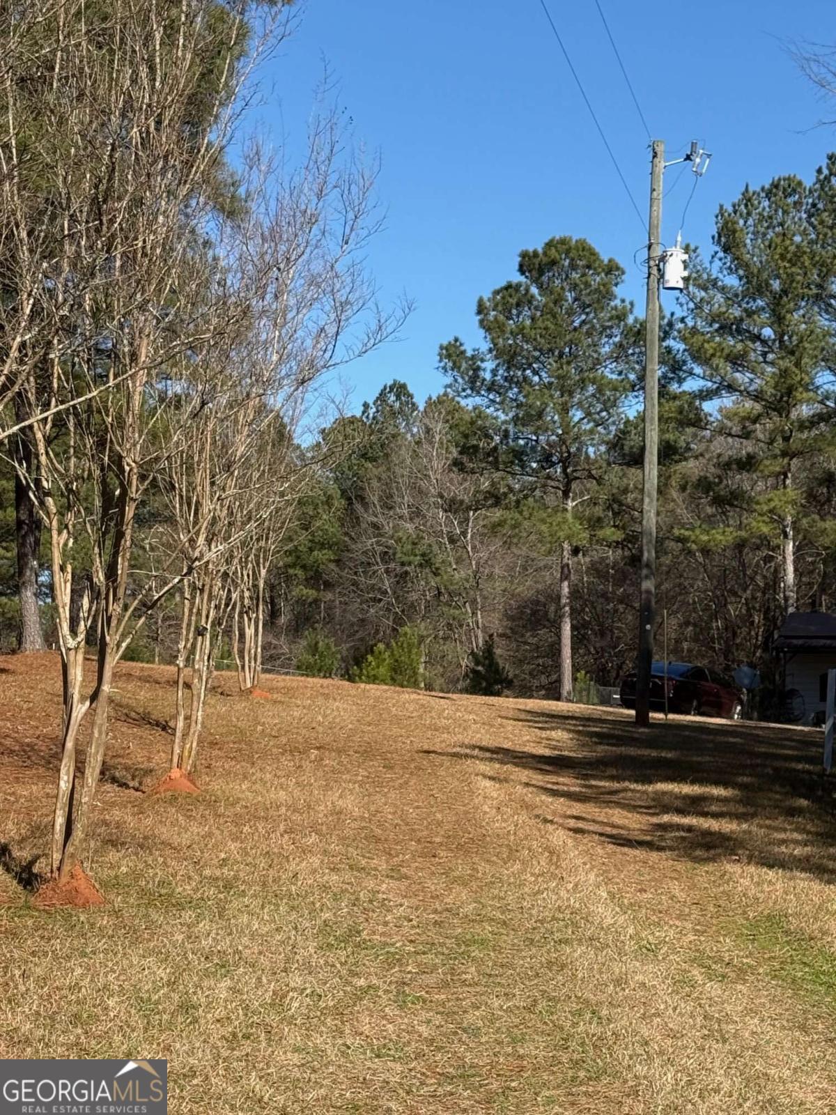 670 Jefferies Road Shady Dale, GA 31085 - Photo 29 of 29 a backyard of a house with lots of green space