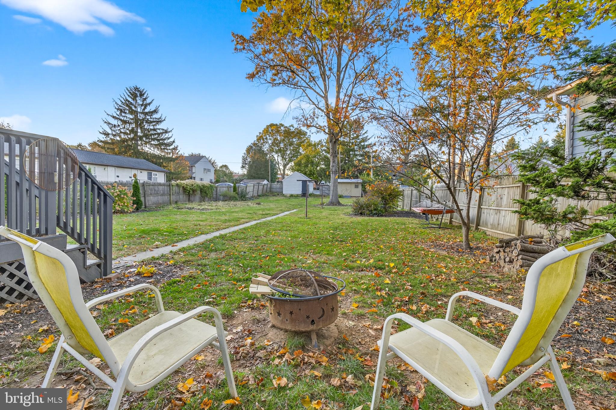 130 East High Street Manheim, PA 17545 - Photo 27 of 34 a view of a backyard with sitting area
