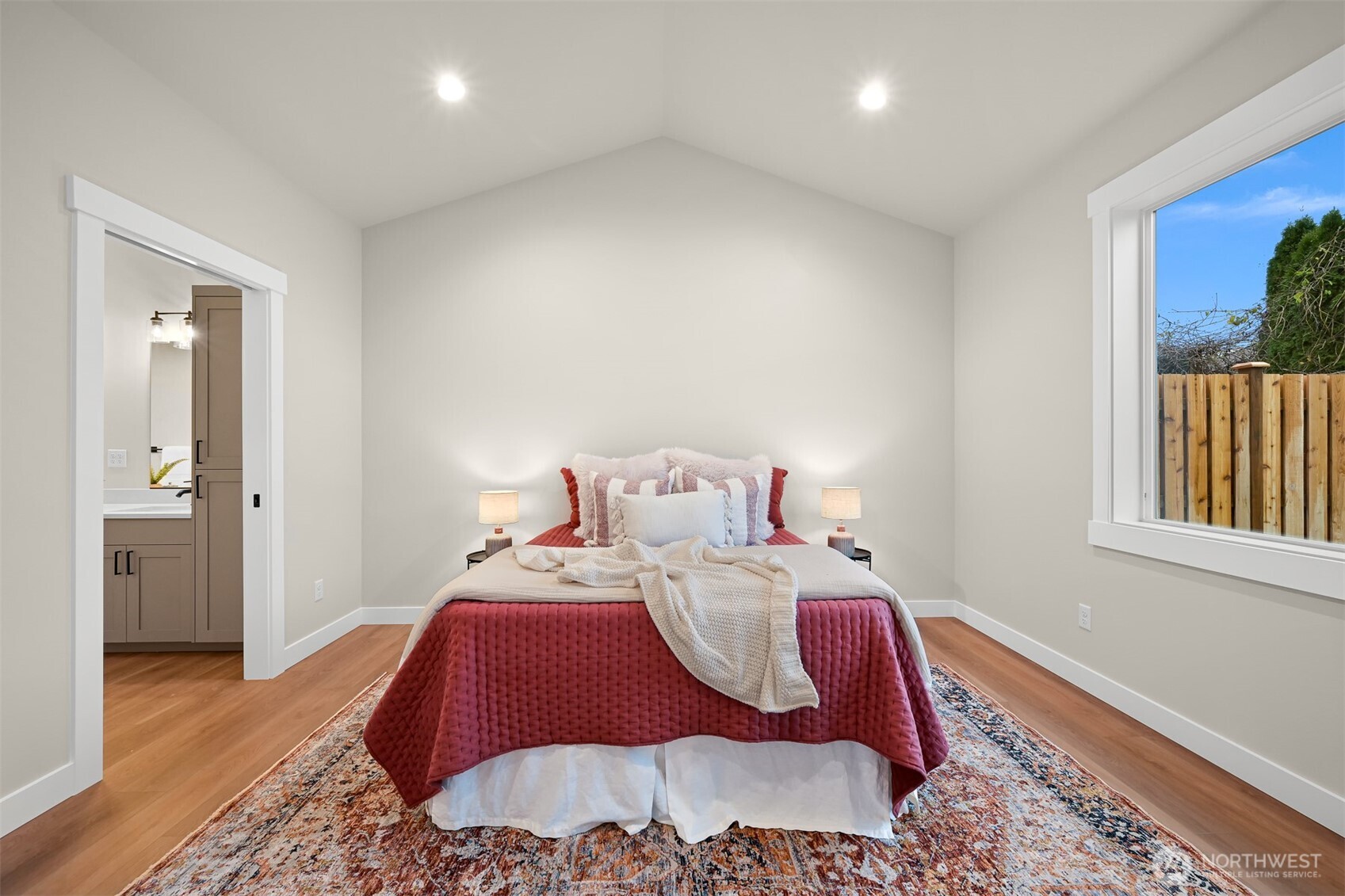 3993 Gentlebrook Lane, Unit 4 Bellingham, WA 98226 - Photo 19 of 27 a bed room with a bed and a window