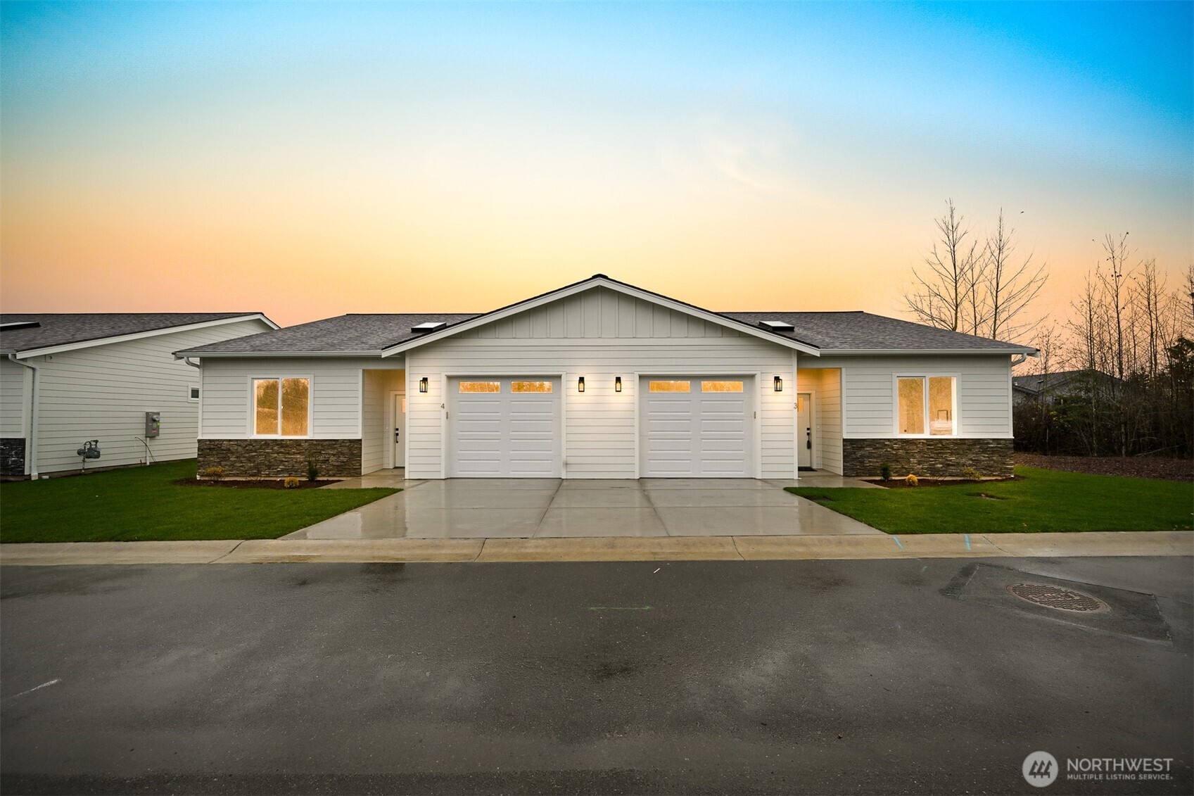 3993 Gentlebrook Lane, Unit 4 Bellingham, WA 98226 - Photo 27 of 27 a view of house with outdoor space and parking