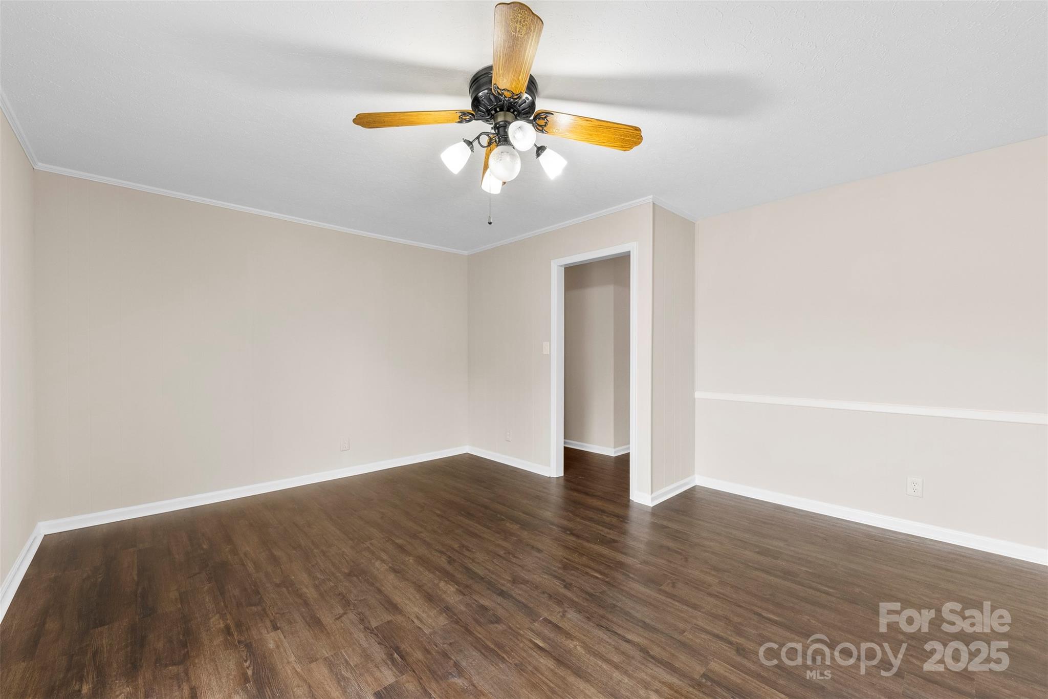 404 James Love School Road Shelby, NC 28152 - Photo 9 of 25 a view of an empty room with wooden floor