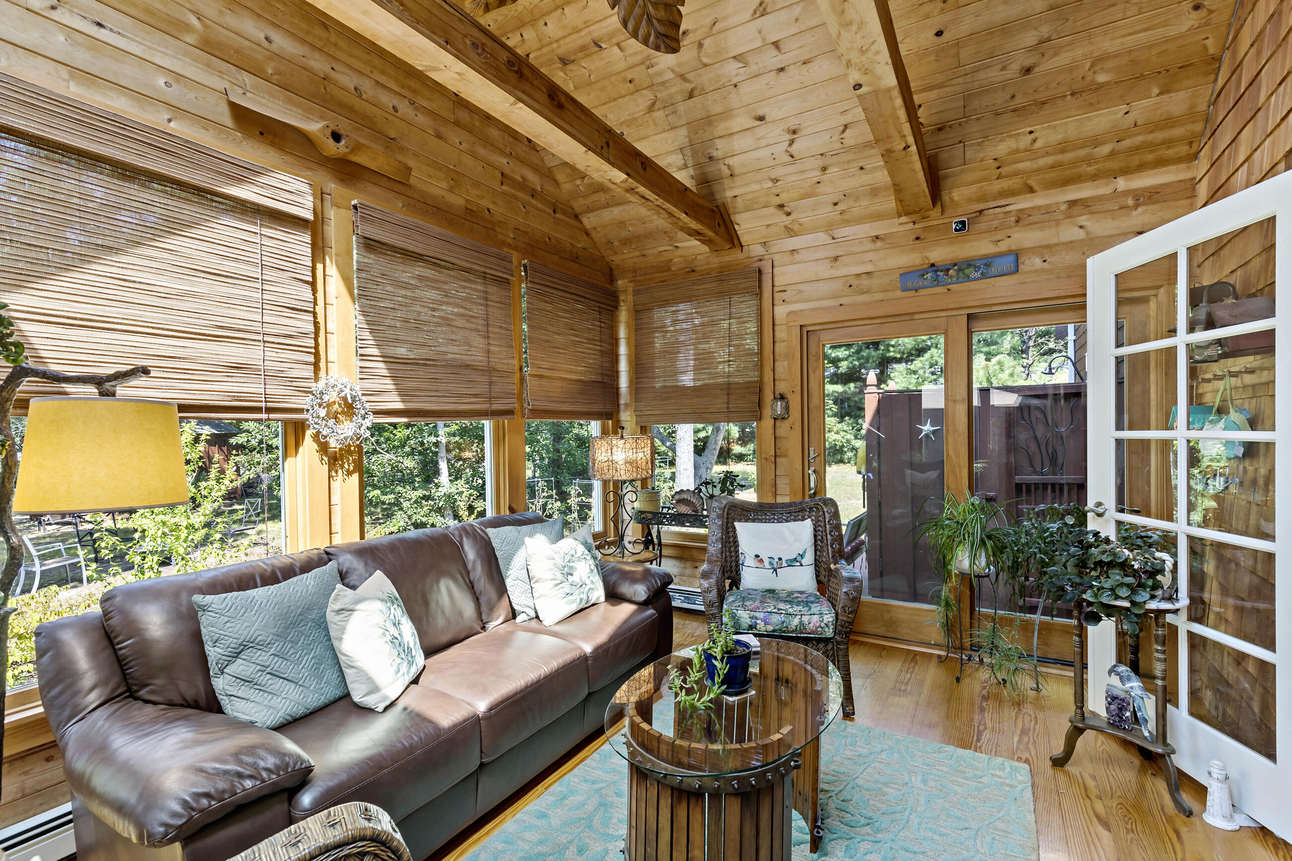 60 Turnip Field Road Eastham, MA 02642 - Photo 20 of 57 a outdoor living space with furniture and garden view