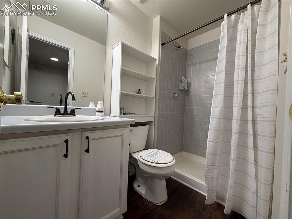 770 Memory Lane Fountain, CO 80817 - Photo 20 of 21 a bathroom with a sink toilet and shower