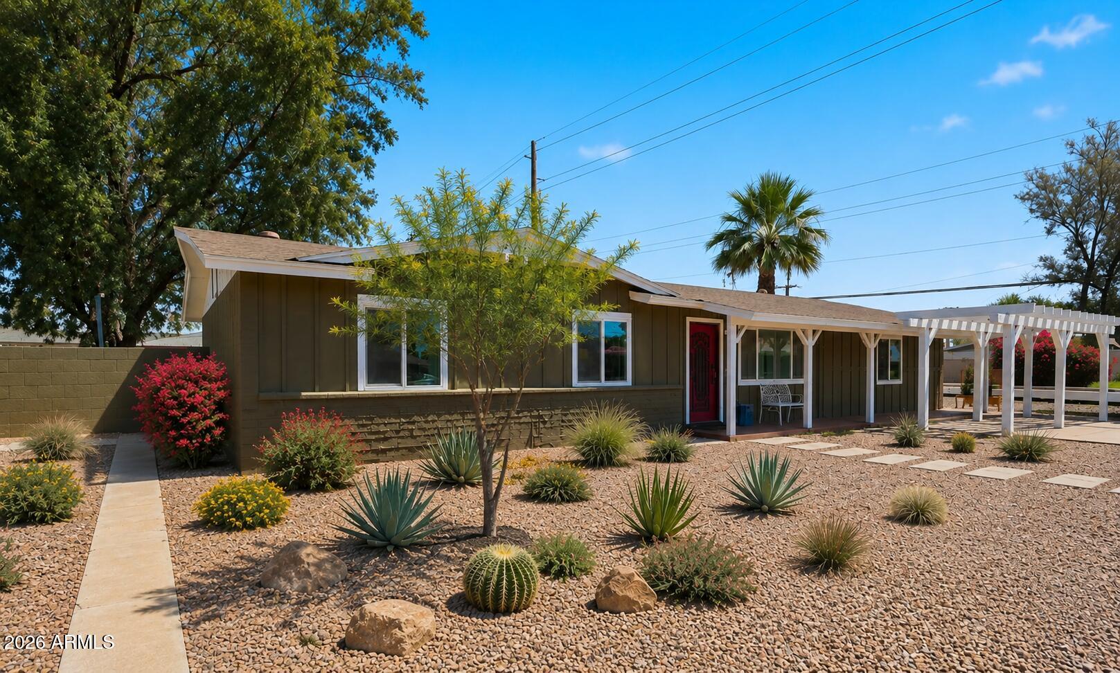 2302 West Berridge Lane Phoenix, AZ 85015 - Photo 3 of 59 Virtual Front Yard Landscaping