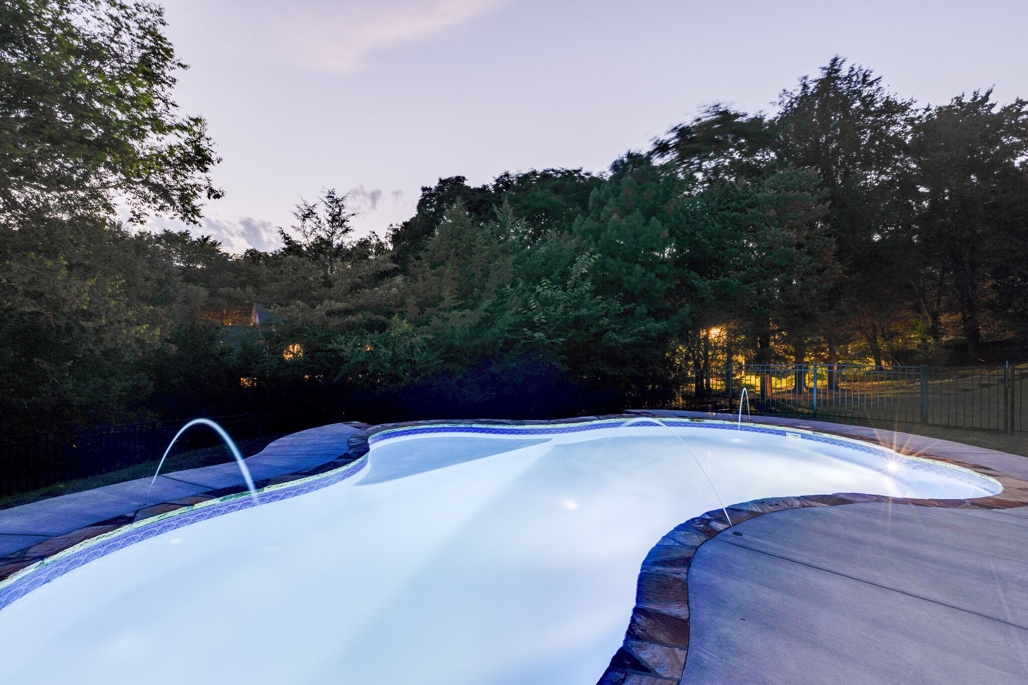 211 Hillside Drive Franklin, TN 37067 - Photo 29 of 43 a view of a patio with swimming pool