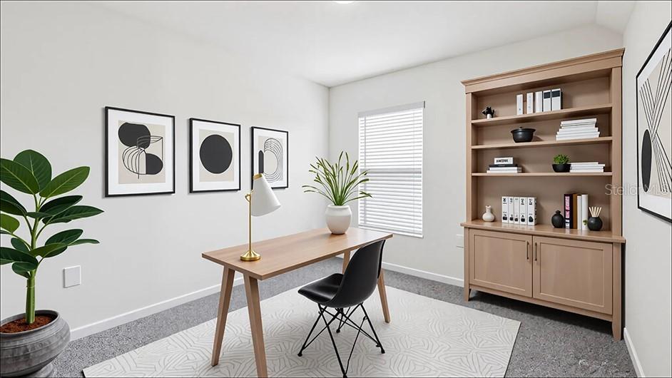 24356 Northwest 10th Road Newberry, FL 32669 - Photo 6 of 12 a living room with furniture and a potted plant