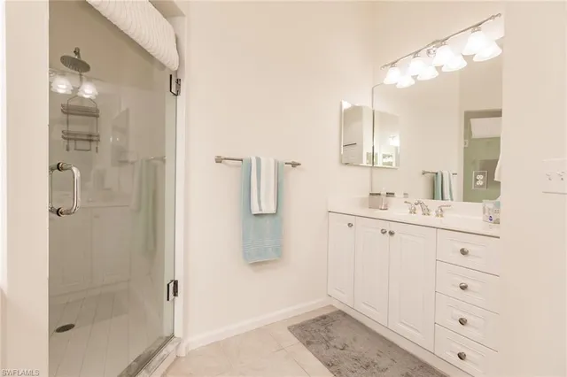 a view of small space with racks on the wall