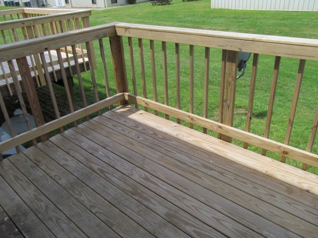 217 Tree Line Drive Oak Grove, KY 42262 - Photo 12 of 13 a view of balcony with wooden floor