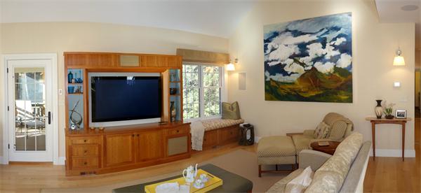 20 Bridge Road, Unit 29 Northampton, MA 01062 - Photo 5 of 30 a living room with furniture and a flat screen tv