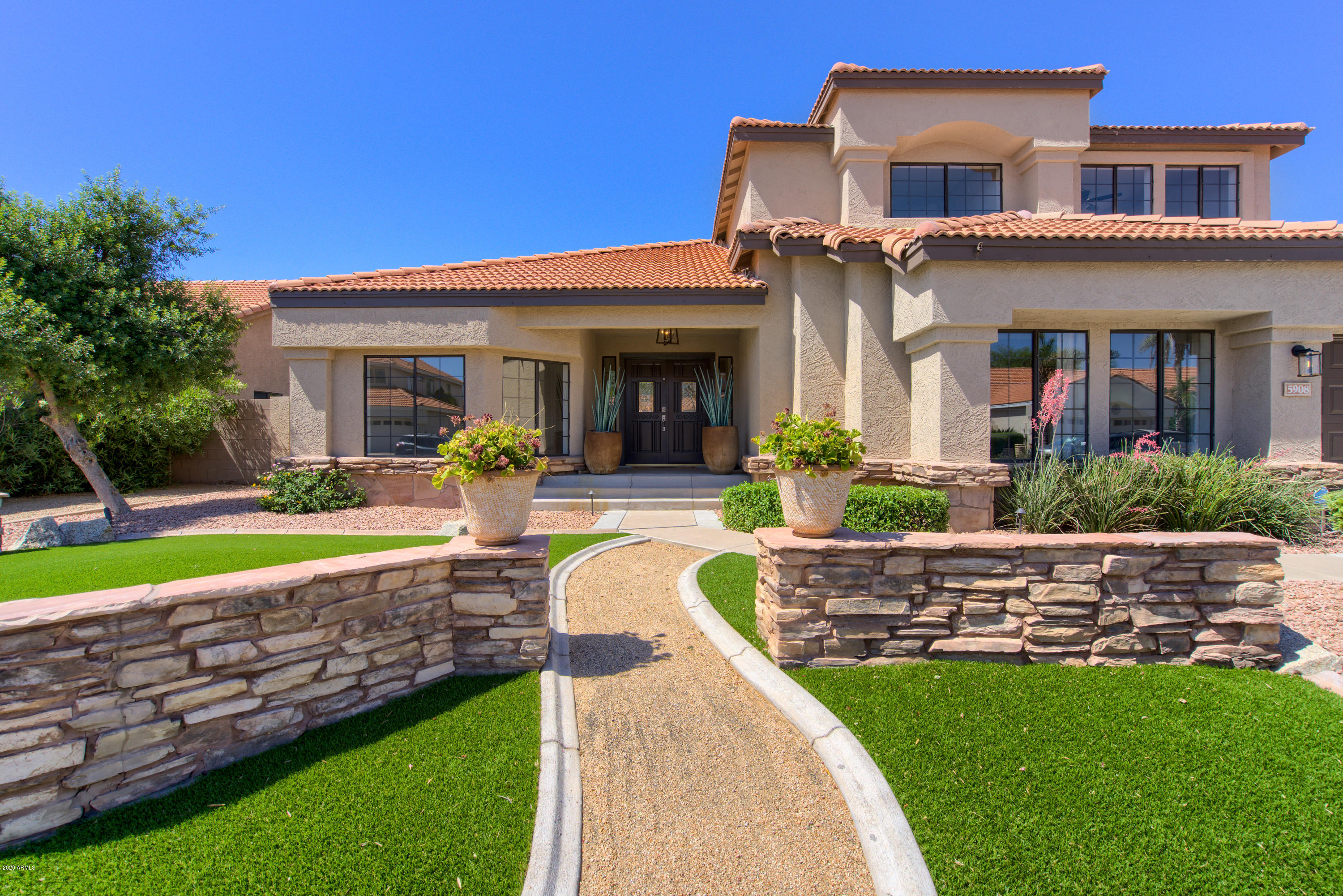 5908 East Grandview Road Scottsdale, AZ 85254 - Photo 1 of 39 Beautiful Curb Appeal