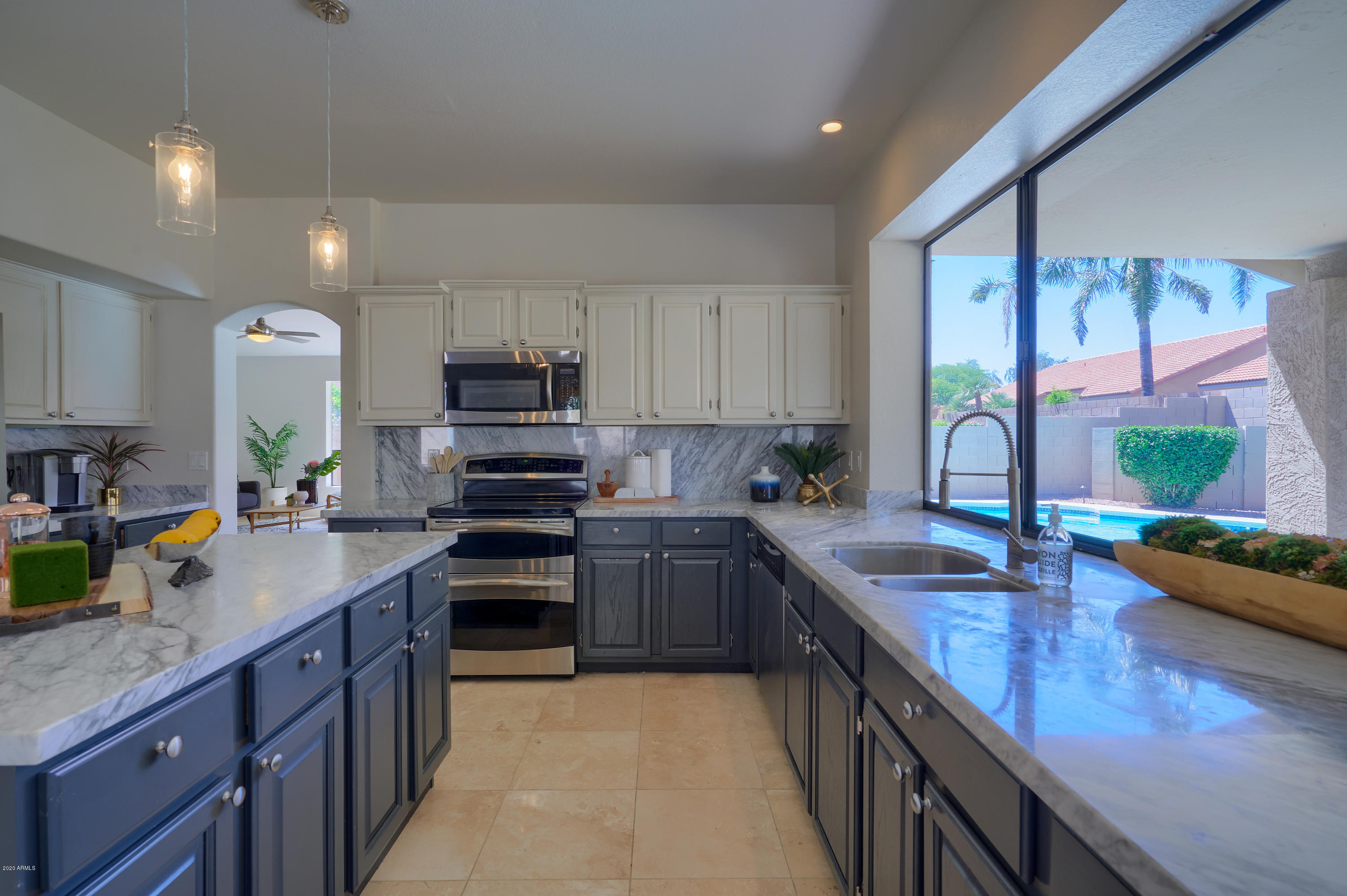 5908 East Grandview Road Scottsdale, AZ 85254 - Photo 18 of 39 Marble Counters