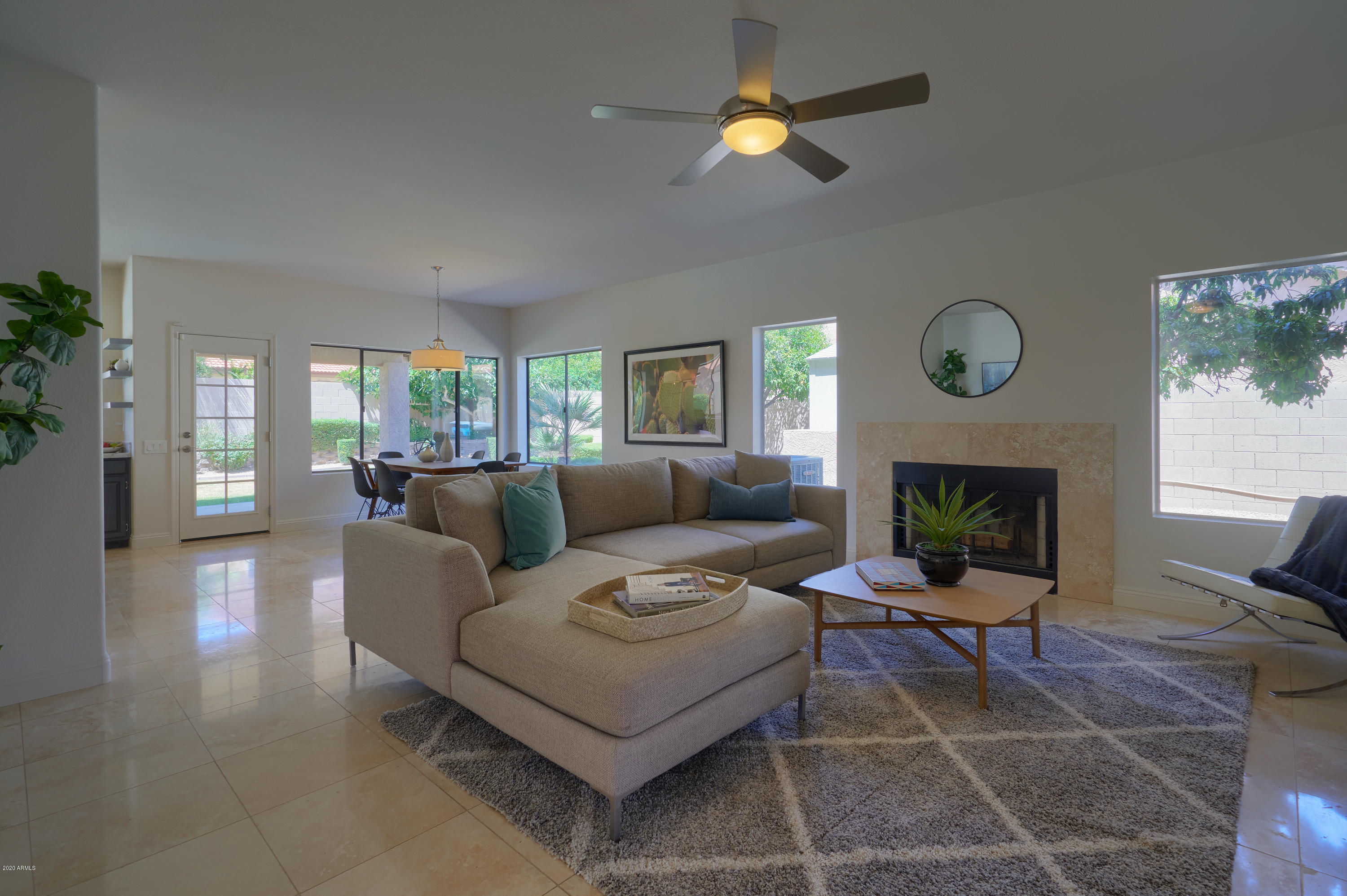 5908 East Grandview Road Scottsdale, AZ 85254 - Photo 20 of 39 Family Room w/Fireplace