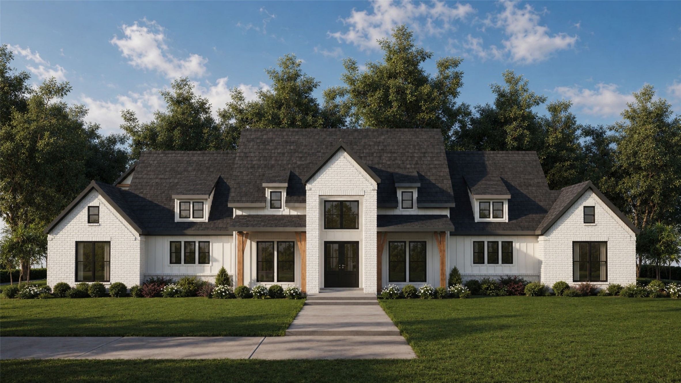 16222 Ridge Oak Road Willis, TX 77378 - Photo 31 of 32 Proposed rendering of floor plan of Design Tech Homes, Amarillo floor plan