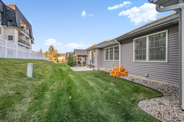a front view of house with yard