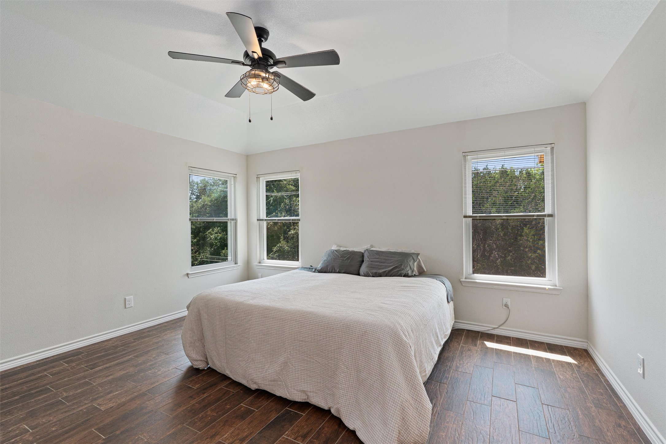 3011 Wadsworth Way Austin, TX 78748 - Photo 24 of 35 Primary Bedroom features plenty of room for a king sized bed and an incredible view