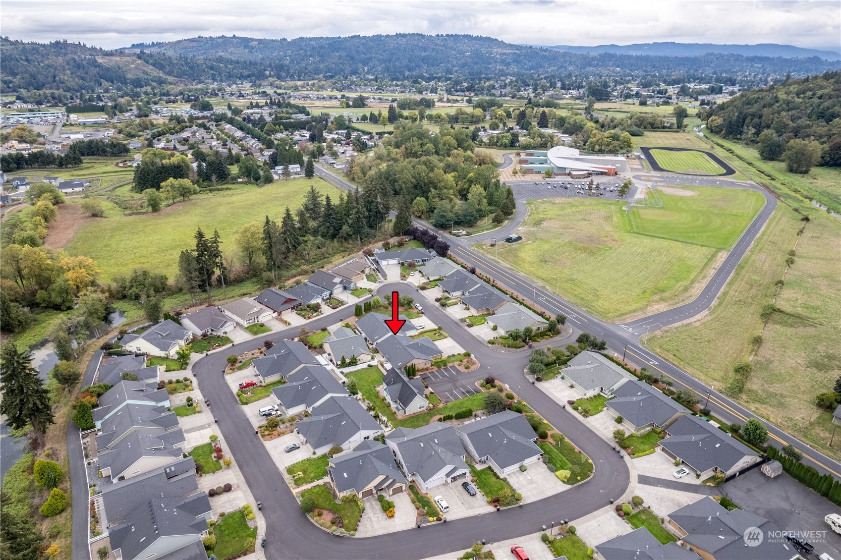 8 Willow Pointe Loop Longview, WA 98632 - Photo 26 of 29 a view of a city from a terrace