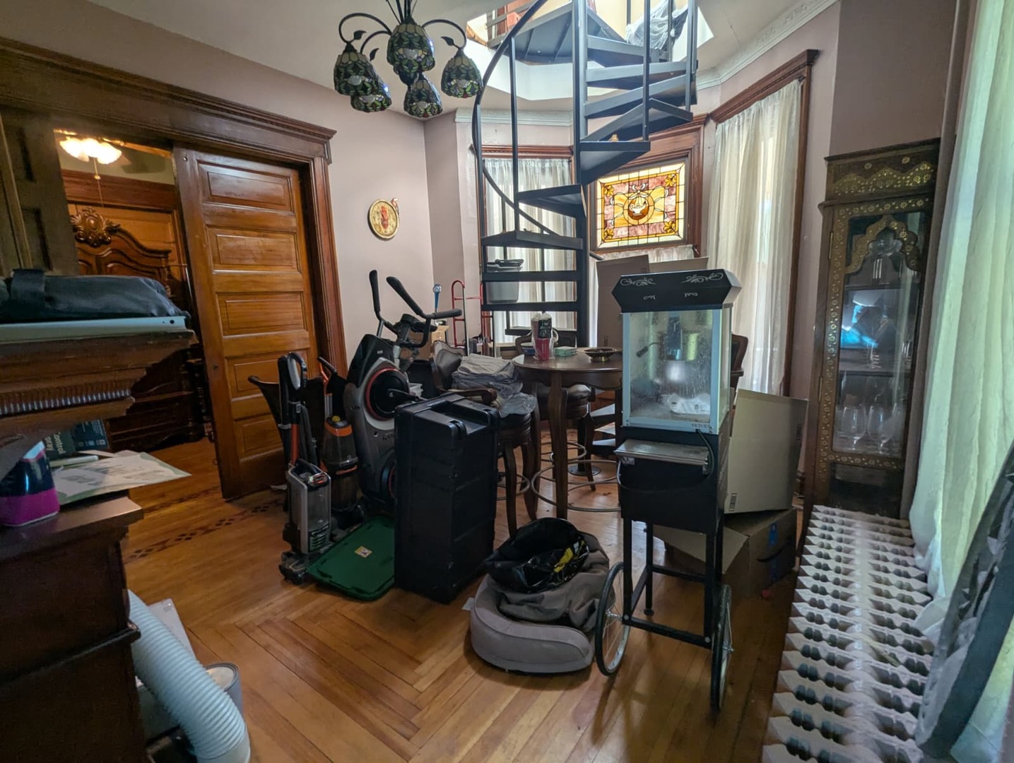 1635 20th Street Rock Island, IL 61201 - Photo 5 of 25 a view of a dining room with furniture window and outside view