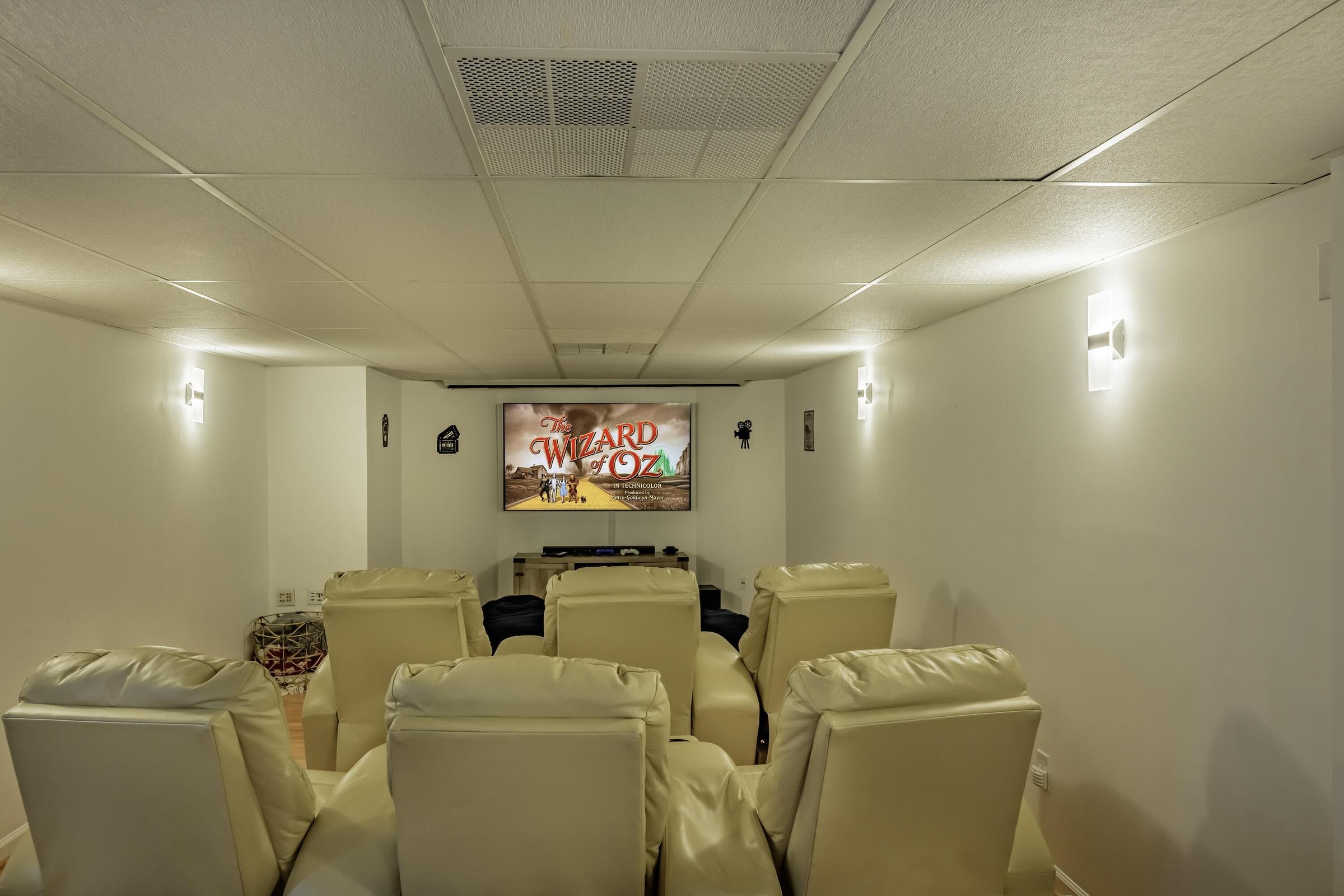 377 Rattler Road Vesuvius, VA 24483 - Photo 58 of 66 Movie Room!!! Featuring large comfortable chairs.