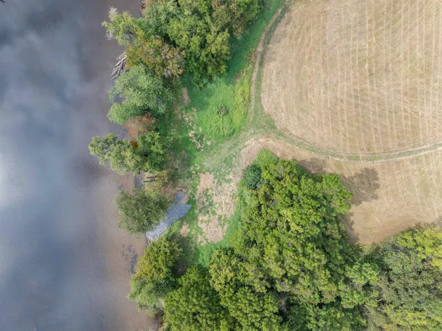 a backyard of a house with yard and outdoor seating