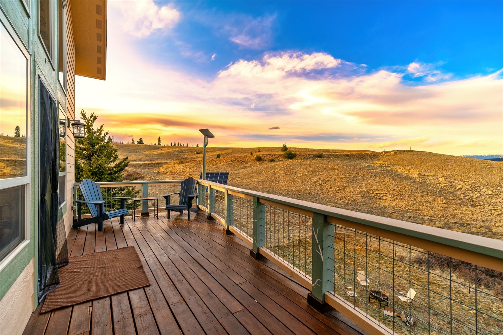 440 Arland Road Como, CO 80432 - Photo 33 of 49 a view of city from terrace with seating space
